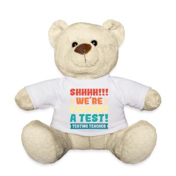 Examen d’enseignant - Nounours - blanc - Devant