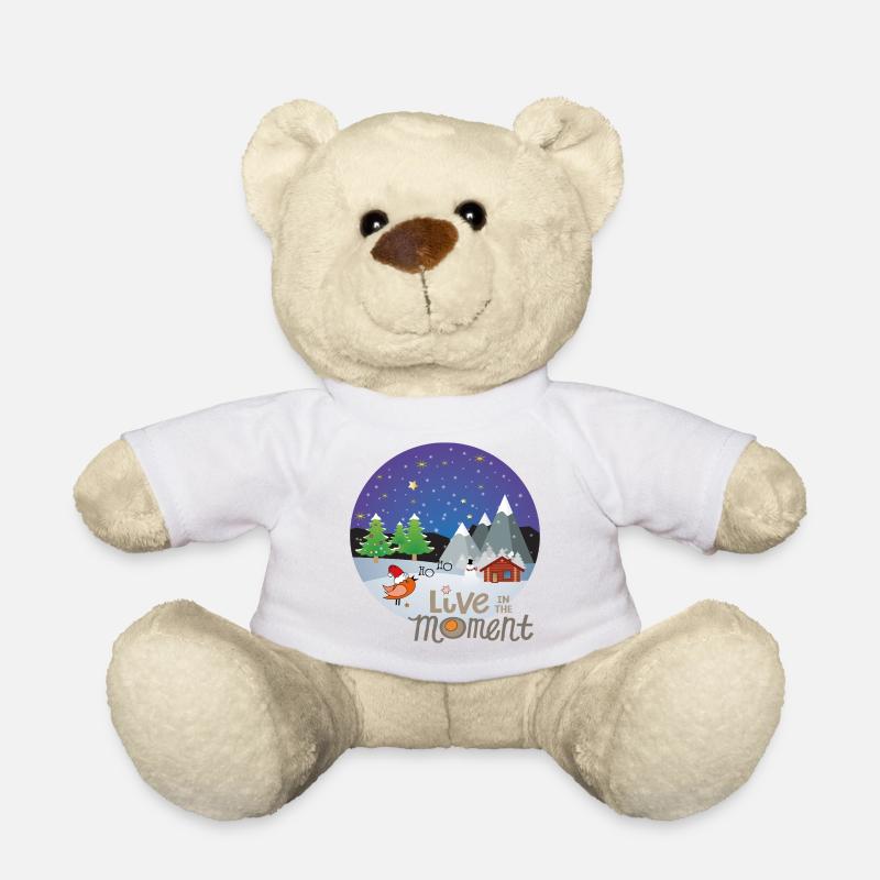 Winterzauber Christmas - Teddy - Weiß