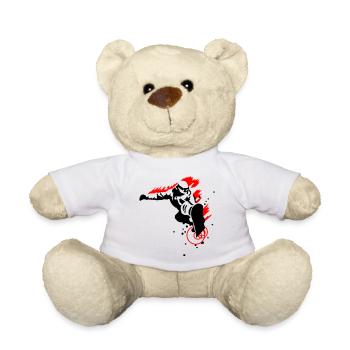 Snowboarders - Nounours - blanc - Devant