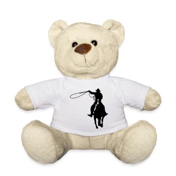 Cow-boy - Nounours - blanc - Devant