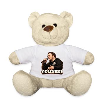 Chanteur de scène Golinski - Nounours - blanc - Devant