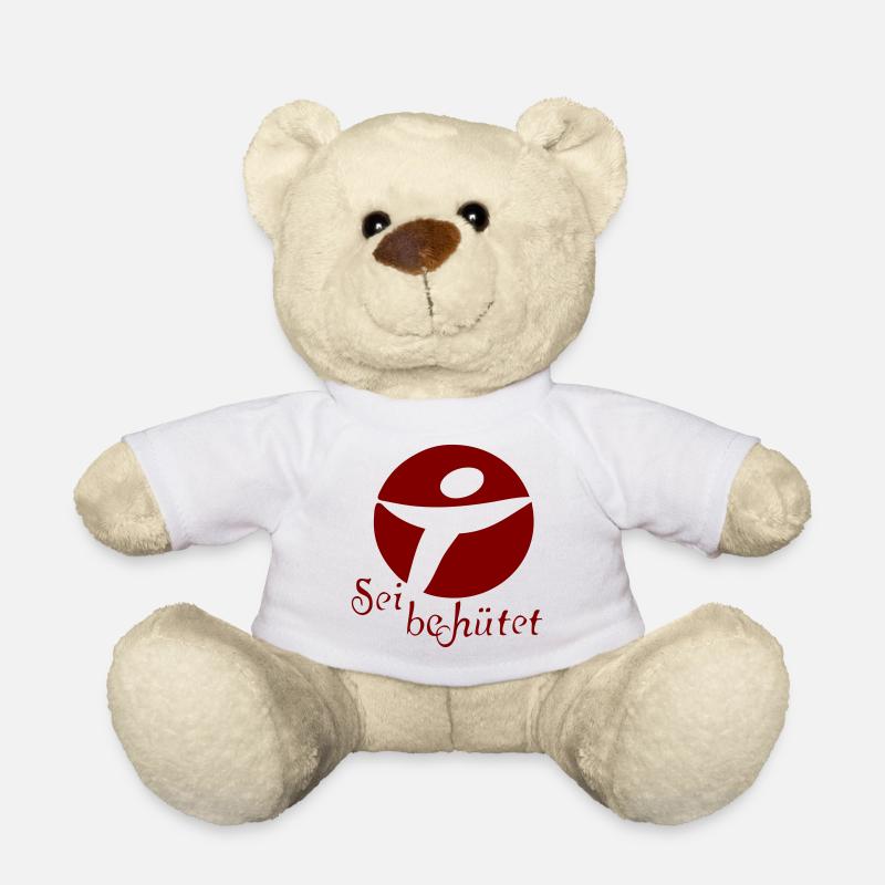 Christus sei behütet  - Teddy - Weiß
