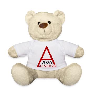 Aufsteiger 2026 Aufstieg - Teddy - Weiß - Vorne
