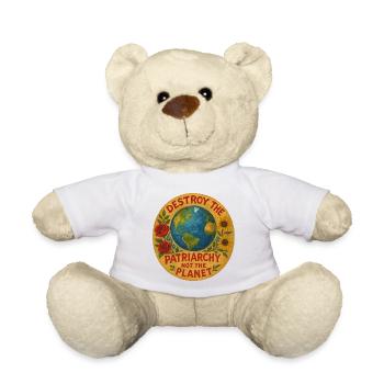 Planet Uprising for Equality - Teddy Bear - white - Front