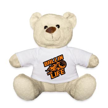 Basketball Ballin : Diction - Nounours - blanc - Devant