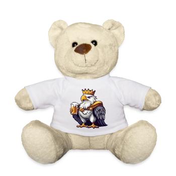 Adler Bier König - Teddy - Weiß - Vorne