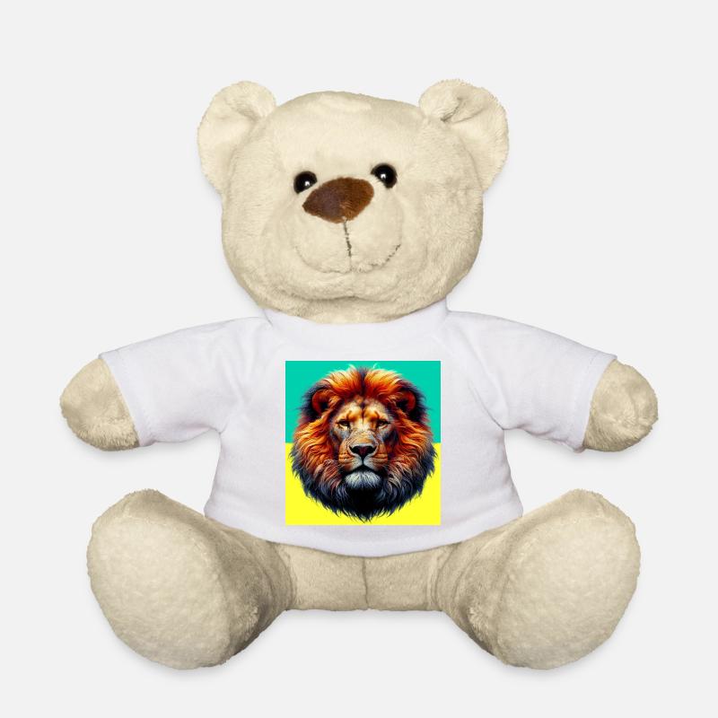 lion - Teddy Bear - white