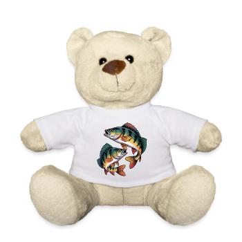 Zwei Barsche - Teddy - Weiß - Vorne