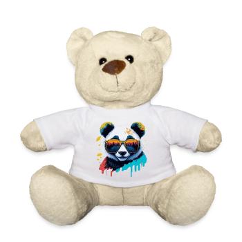Panda Sunglasses Color Explosion - Teddy Bear - white - Front
