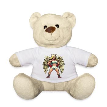 Guardian Angel - Teddy Bear - white - Front