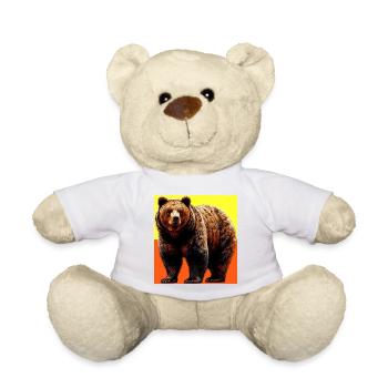 Bär - Teddy - Weiß - Vorne