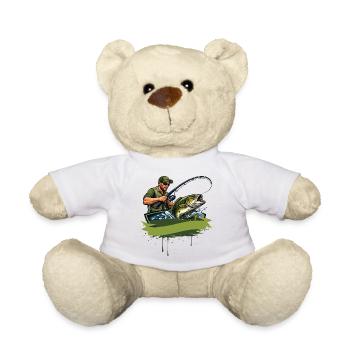 Pêcheurs Pêcheurs Chemise Pêche Pêche Hommes - Nounours - blanc - Devant