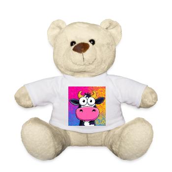 vache - Nounours - blanc - Devant