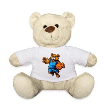 Bären Basketball - Teddy - Weiß - Vorne