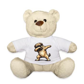 Dabbing Mastiff - Teddy - Weiß - Vorne