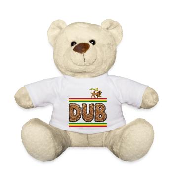 Dub Holz Reggae - Teddy - Weiß - Vorne