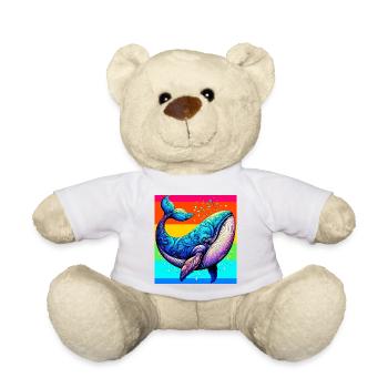 Wal - Teddy - Weiß - Vorne