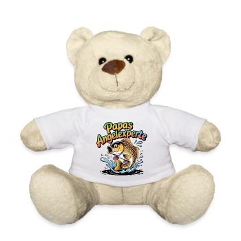 Papas Angelexperte - Teddy - Weiß - Vorne