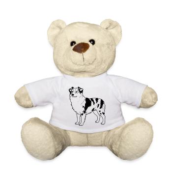 Australian Shepherd - Teddy - Weiß - Vorne