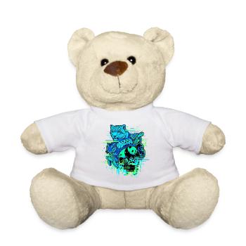 Animal Glitch - Teddy - Weiß - Vorne
