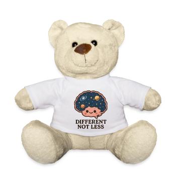 Différent, pas moins d’art cérébral - Nounours - blanc - Devant