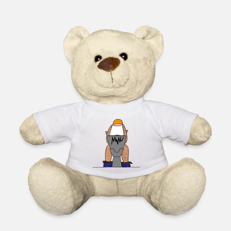 Signature WC - Teddy Bear - white
