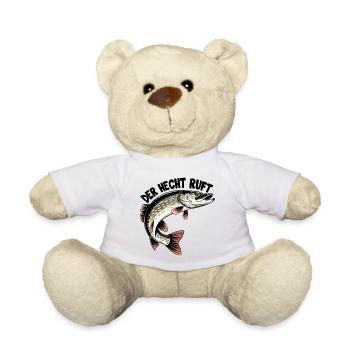 Der Hecht ruft! - Teddy - Weiß - Vorne
