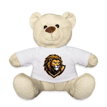 Lion Comic - Teddy Bear - white - Front