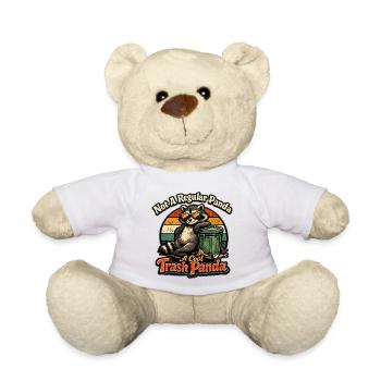 Trash Panda Retro Sonnenbrillen Vibe - Teddy - Weiß - Vorne