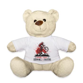 E-MTB Trash Polka Mountain Biker - Teddy - Weiß - Vorne