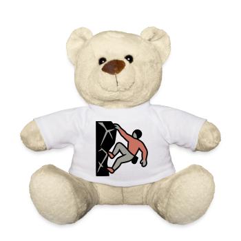 Alpinisme alpiniste pour les grimpeurs - Nounours - blanc - Devant