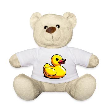 Duckling Duck Duck Duck - Teddy Bear - white - Front