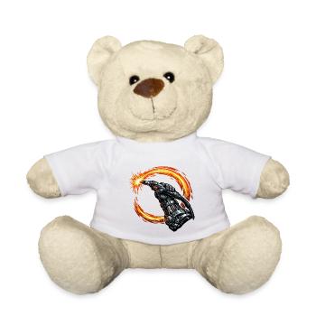 Soudeur Sparks Metal Industry Work Pride - Nounours - blanc - Devant
