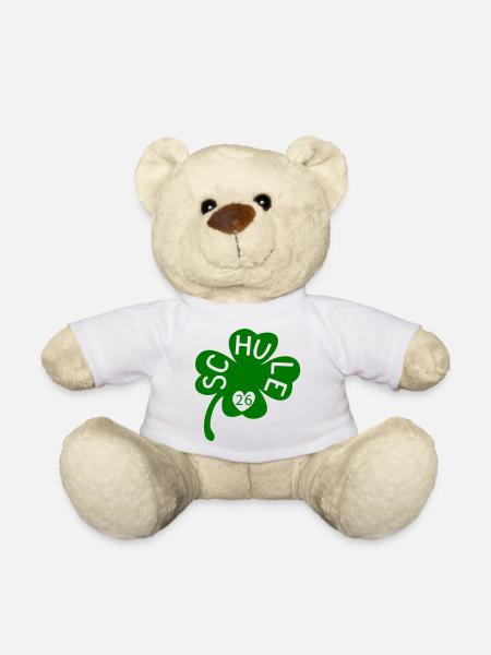 Schule 26 Kleeblatt - Teddy - Weiß