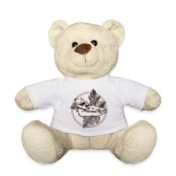 Crâne de sanglier - Nounours - blanc - Devant