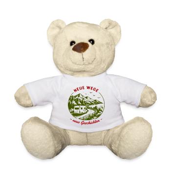 Neue Wege – Camperabenteuer am Berg - Teddy - Weiß - Vorne