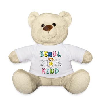 Écolier 2026 - Nounours - blanc - Devant