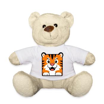 Tiger - Teddy - Weiß - Vorne