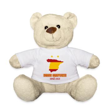 Somos Campeones España 2026 Football Fan T-Shirt - Teddy Bear - white - Front