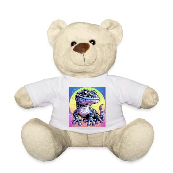 Gecko - Teddy Bear - white - Front
