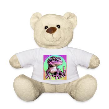 Gecko - Teddy Bear - white - Front