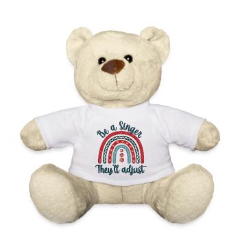 Be a Singer. They’ll adjust - Teddy - Weiß - Vorne