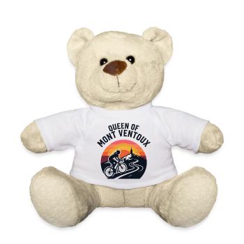 Chemise rétro Reine du Mont Ventoux - Nounours - blanc - Devant