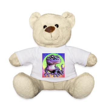 Gecko - Teddy Bear - white - Front
