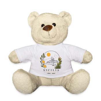 Sizilien Küstenidylle - Teddy - Weiß - Vorne