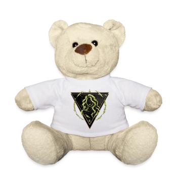 Jungfrau Erdzeichen – Tierkreis von Kék-Ina - Teddy - Weiß - Vorne