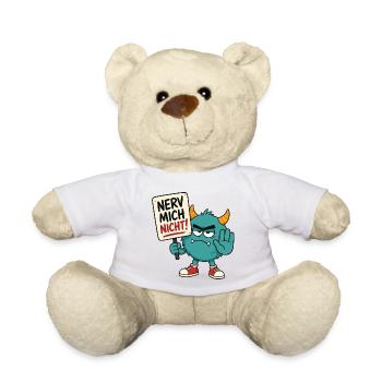 Nerv mich nicht Monster - Teddy - Weiß - Vorne