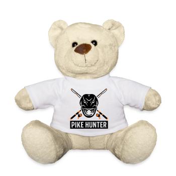 Pike Fishing Rods Graphic - Teddy Bear - white - Front