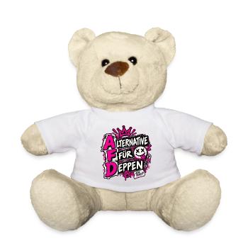 Alternative für Deppen - Teddy - Weiß - Vorne