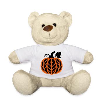 Kuerbis Herbstlaub Icon - Teddy - Weiß - Vorne